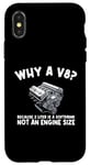 iPhone X/XS Why A V8 Because 2 Liter Is A Softdrink Not An Engine Size Case