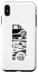 Coque pour iPhone XS Max Vintage Japonais Automobile Voiture Racing Driver Fun Femmes Hommes