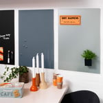 Naga 10510N Naga Magnetic Glass Board 40X60 Cm Grey