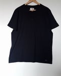 LEE COOPER T-SHIRT HOMME EN COTON COLORIS NOIR TAILLE XL MANCHES COURTES