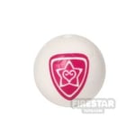 LEGO Football Soccer Ball - Magenta Star