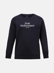 Peak Performance Junior Original Crew - Unisex - Blå - 130