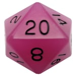 MDG: Mega Acrylic d20 - Glow Purple