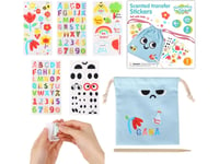 "Woopie Art &Amp  Fun Creative Set Magic Bag + Klistermärken För Dekoration Över 109 St (Set Med 10 Datorer)