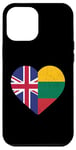 iPhone 12 Pro Max British Lithuanian UK Flag Lithuanian Flag Case