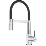 Franke Lina Semi-Pro Chrome-plated Kitchen Side lever pull out Tap