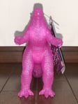 2024 Movie Monster 6" Clear Glitter Pink Godzilla Evolved Figure Bandai Kaiju