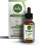 Rosemary Mint Oil Infused with Biotin Scalp & Hair Strengthening by Belle 50ml