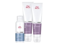 Wella Professionals Set Wella Professionals: Wellaplex Bond Marker No.1, Hair Cream Treatment, Bleaching, 100 Ml + Wellaplex Bond Stabilizer No.2, Hair Cream Treatment, X2 Pcs, 100 Ml For Women