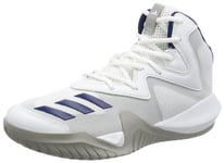 adidas Crazy Team 2017 Chaussures de Basketball Homme, Blanc Cassé (Ftwbla/grpumg/azumis), 47 EU