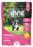 NUTRIVET - INNE Chien - Croquettes sans céréales - Chiot Croissance - Poulet - 600g