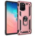 Samsung Galaxy A71 5G      Military Armour Case    RoseGold