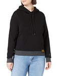 G-STAR RAW Women's Premium Core Hooded Sweatshirt, Black (dk black D17753-C235-6484), XS