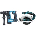 Makita DHR171Z 18V Li-Ion LXT Brushless Rotary Hammer - Batteries and Charger Not Included & DSS611Z 18V Li-Ion LXT 165mm Circular Saw - Batteries and Charger Not Included