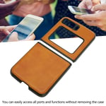 Leather Folding Phone Case Scratch Resistant Flip Phone Protective Case For UK