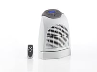 DAEWOO 2000W, DIGITAL OSCILLATING FAN HEATER WITH REMOTE CONTROL 24 Hour Timer