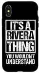 iPhone X/XS It's A Rivera Thing You Wouldn't Understand - Family Name Case