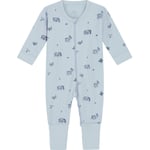 Hust & Claire heldress ull/bambus skogsdyr, Cloud Blue