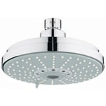 Grohe-Douche de tête RAINSHOWER Cosmopolitan, 15x21, 4 jets (normal, pur, pluie, shampoing), D160 mm, chromé Réf 27134000