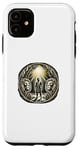 Coque pour iPhone 11 Daniel in the Lion's Den: Faith Defeats Fear Inspirational