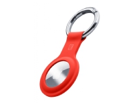 Cellularline Key Ring, Ask, Röd, Key finder case, Silikon, Apple AirTag, 22 g