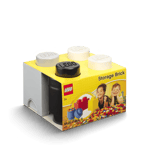 LEGO Förvaringslådor multipack, small gråskala