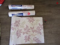 2 x Rolls Graham & Brown Superfresco RUBY PINK  Wallpaper - 18930