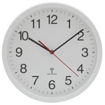 Habitat Radio Controlled Wall Clock - White