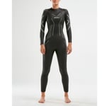 2XU P:2 Propel Våtdrakt Dame Sort/Hvit, Str. XS