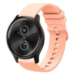 Garmin VivoMove Style Urrem i silikone, 20mm - Pink