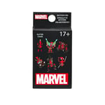 Funko Loungefly Marvel: Deadpool - Blind Box Enamel Pin - Deadpool - Boîte Mystère Pin en Émail - Broche Fantaisie Mignonne à Collectionner - pour Les Sacs à Dos et Sacs - Idée de Cadeau