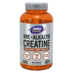 Now Kre-Alkalyn Creatine 750 mg 240 Kapsler