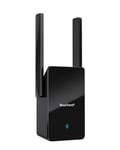 BrosTrend Répéteur WiFi 6 AX3000, Amplificateur WiFi, Repeteur WiFi Puissant avec Un Port Gigabit, WiFi Extender Double Bande 2402Mbps 5GHz & 574Mbps 2.4GHz, Compatible avec Toutes Les Box Internet