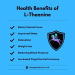 L-Theanine Powder 100g Grams Mental Focus Memory Relaxation Mood Anxiety