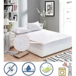 Protège Matelas - Imperméable - 140 X 190 Cm - 100% Coton