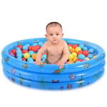 SSeir Piscine Gonflable pour Enfants Facile À Gonfler Et À Retenir Le Gaz Design Intéressant 150Cm + Pompe À Air Jouets D'extincteur À Eau pour Enfants pour Tous Les Enfants Enfants Et Adultes,Bleu