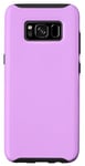 Coque pour Galaxy S8 Rose givré orchidée tendance