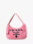 Pre-loved Prada 2000 Re-Edition Terry Mini Hobo Bag, Pink