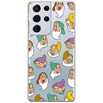 ERT GROUP Coque de téléphone Portable pour Samsung S21 Ultra Original et sous Licence Officielle Disney Motif Snow White and The Seven Dwarfs 015, partiel imprimé