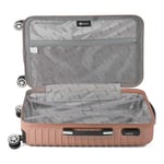 Benzi - Valise grande taille 76 cm "Stripes" - rose gold - 9670