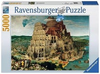 Ravensburger - Puzzle - Bruegel L'Ancien : La Construction De La Tour De Babel - 5000 Pièces