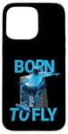 Coque pour iPhone 15 Pro Max Chemise de parkour rétro cool pour les amateurs de freerunners et de sauts