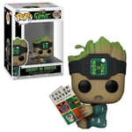 GUARDIANS OF THE GALAXY Figurine GROOT PYJAMA BOOK  N° 1193 FUNKO POP