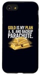 iPhone SE (2020) / 7 / 8 Gold is My Plan A, B, & Backup Parachute Investors in Gold Case