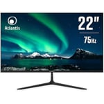 Moniteur Atlantis 22 pouces - VA - FreeSync - VGA HDMI - Contraste 3000:1