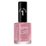 Rimmel London Super Gel Nail Polish #023 Grape Sorbet 12ml