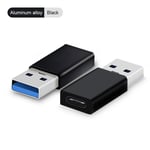 Adaptateur Usb 3.0 Vers Type-C,Convertisseur Otg Thunderbolt 3,Câble Otg Pour Macbook Pro Air Samsung S10 S9 - Type A-C #B