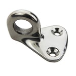 Mangobuy 316 Stainless Steel Mini Boat Ship Pad Eye Fender Hook Carabiner Marine Sailing Pack 5