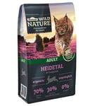 Dehner Wild Nature Heidetal - Nourriture sèche sans céréales pour Chats Adultes et Lapins - 1,5 kg