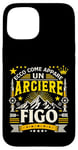 Coque pour iPhone 15 Un Arciere Figo - Regalo Per Arciere Tema Tiro con l'arco